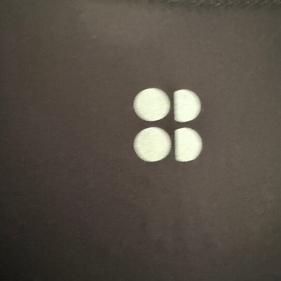 SWEATY BETTY | Black Ace Midi Dress Racerback travel Dress | Extra Small - Picture 7 of 8